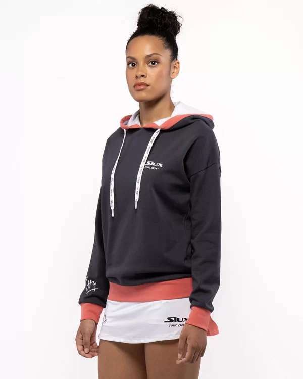SUDADERA SIUX TRILOGY PATTY GRIS FW23