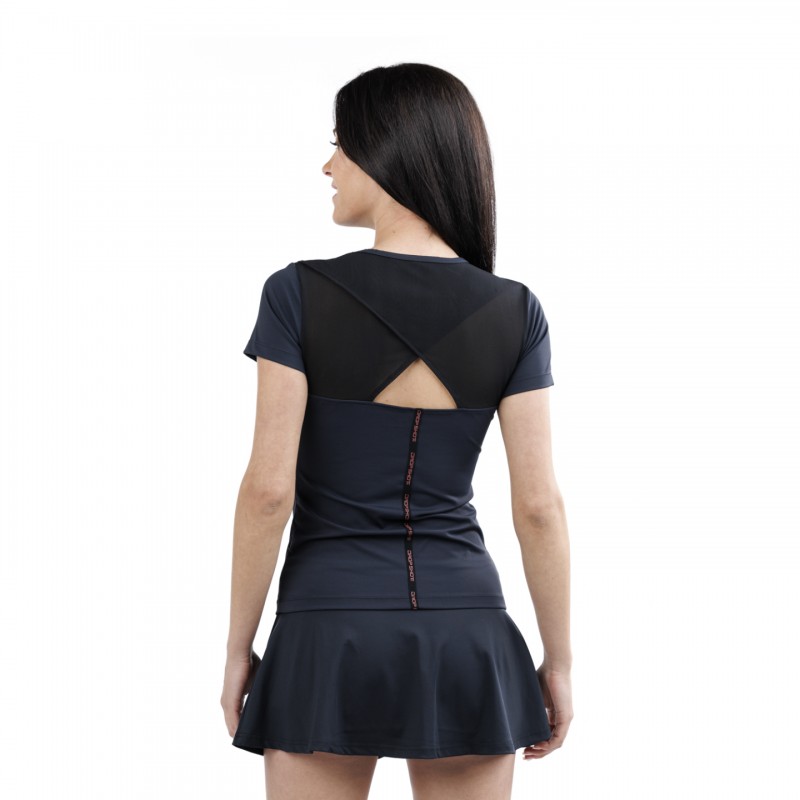 CAMISETA DROP SHOT TANIA BLACK