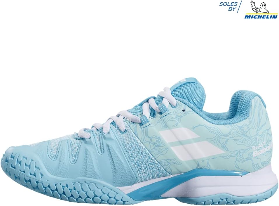 Zapatilla Babolat Propulse Blast Ac Turquesa Mujer 31f21447