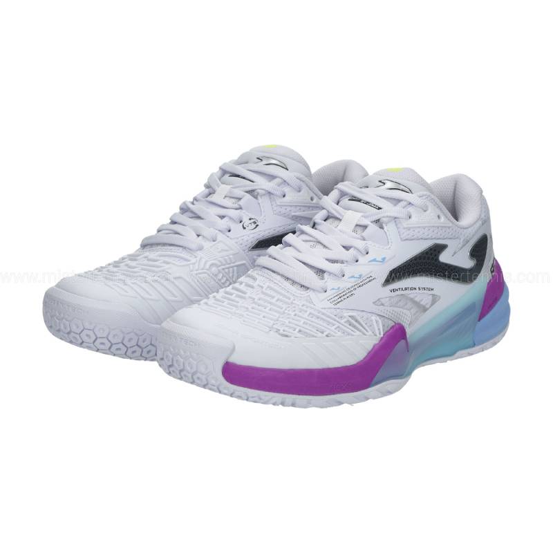 Zapatilla Joma Roland Lady 2402 White Violet