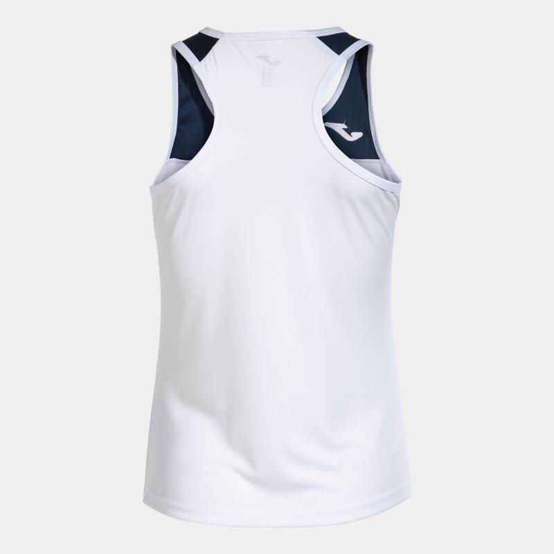 Top Joma Montreal Tank White Navy