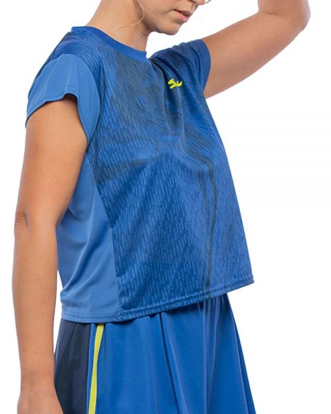 Top Siux Billow Azul Mujer