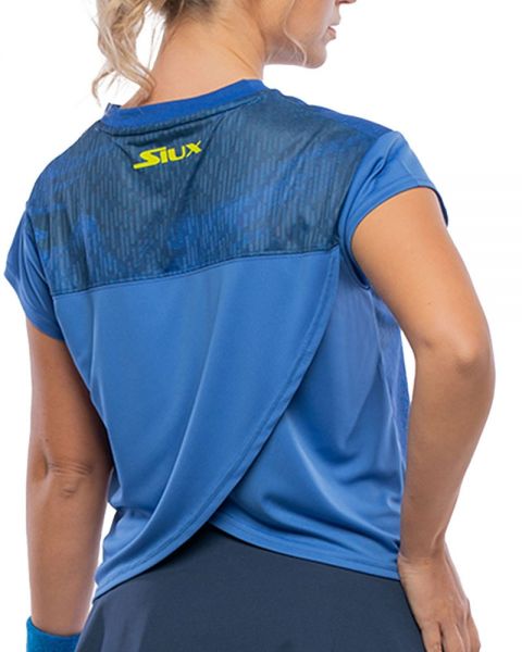 Top Siux Billow Azul Mujer