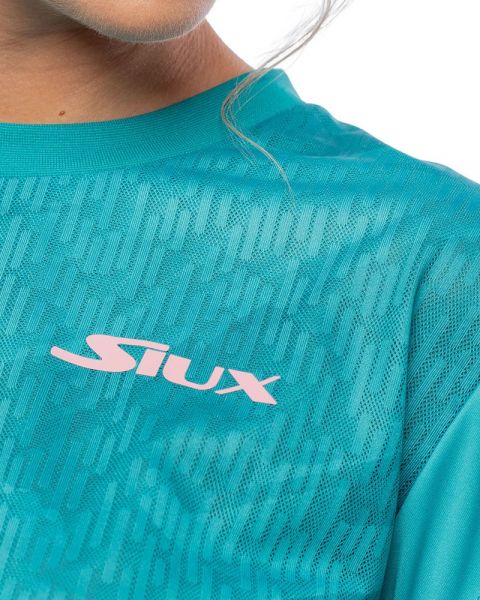 Top Siux Billow Turquesa Mujer
