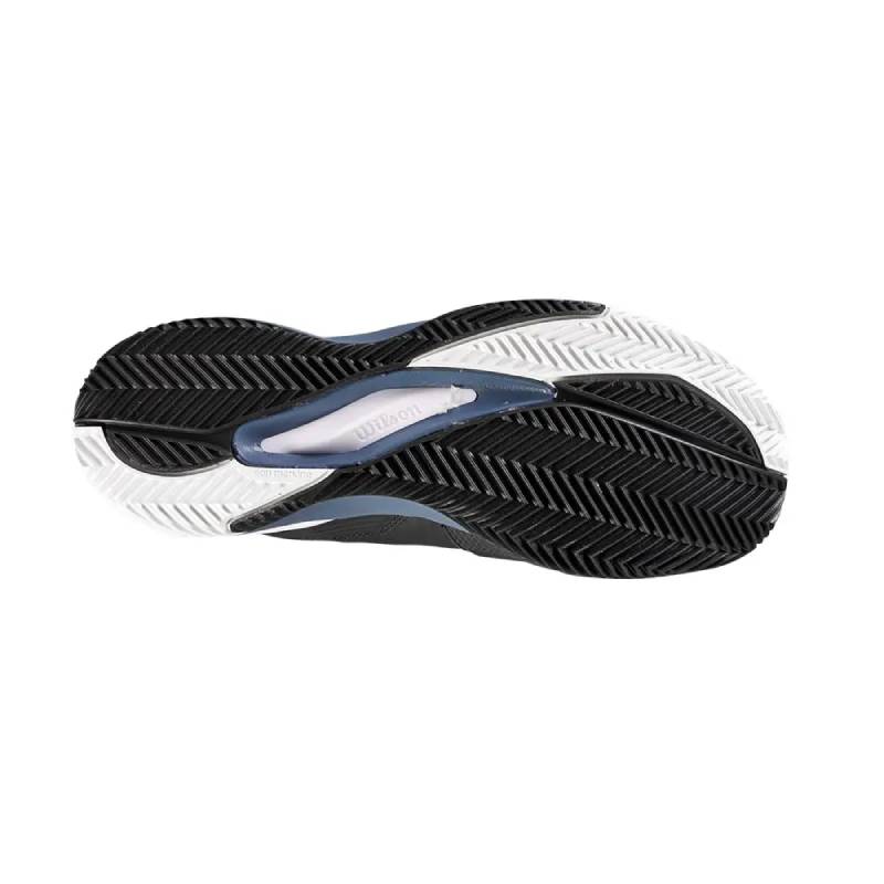 Zapatilla Wilson Rush Pro Ace Clay Negro Azul Wrs331240