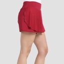 Falda Short Bullpadel Exito 069 Rojo Mujer