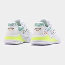 Zapatilla Joma Spin Lady 2402 Blanco Verde