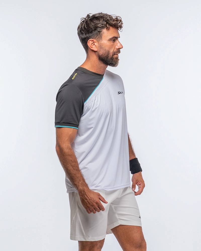 Camiseta Siux Electra Stupa  Fw24 Hombre Blanco