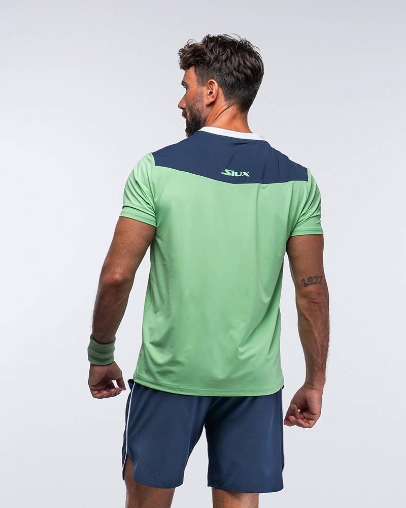 Camiseta Siux Split Hombre Verde
