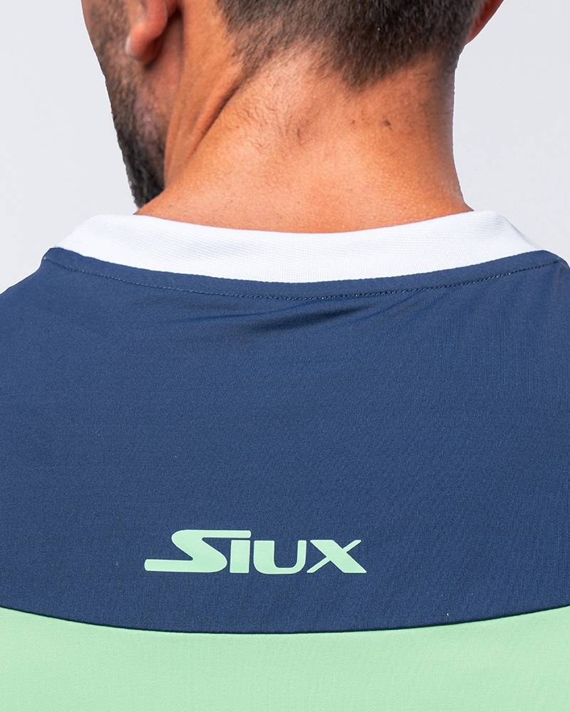 Camiseta Siux Split Hombre Verde