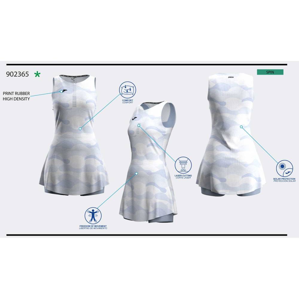 Vestido Joma Challenge Azul