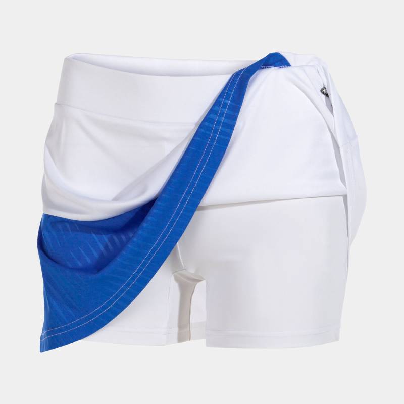 Falda Joma Montreal Blanco/Azul