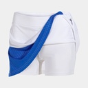 Falda Joma Montreal Blanco/Azul