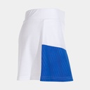Falda Joma Montreal Blanco/Azul