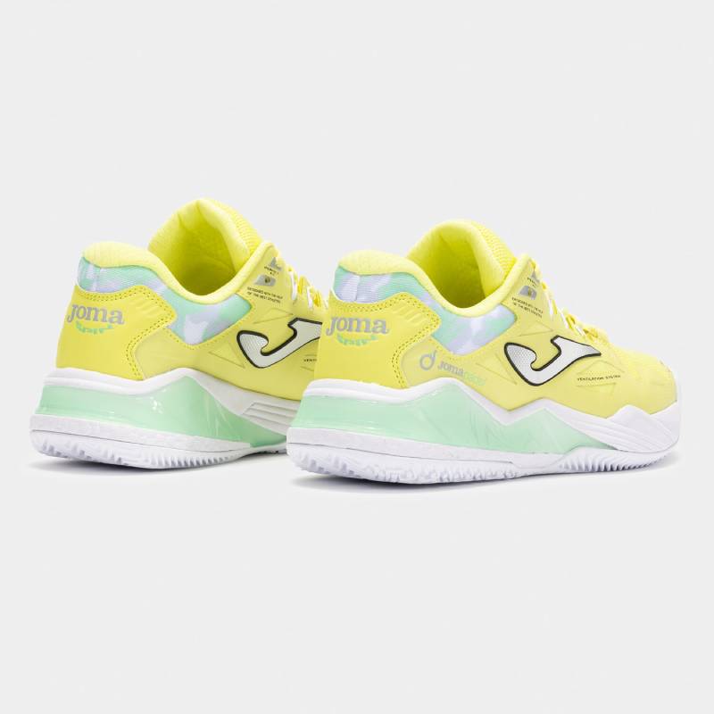 Zapatilla Joma Spin Lady 2509 Amarillo
