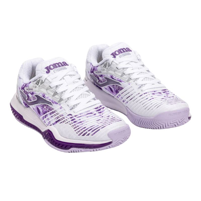 Zapatilla Joma Point Lady 2532 White Purple