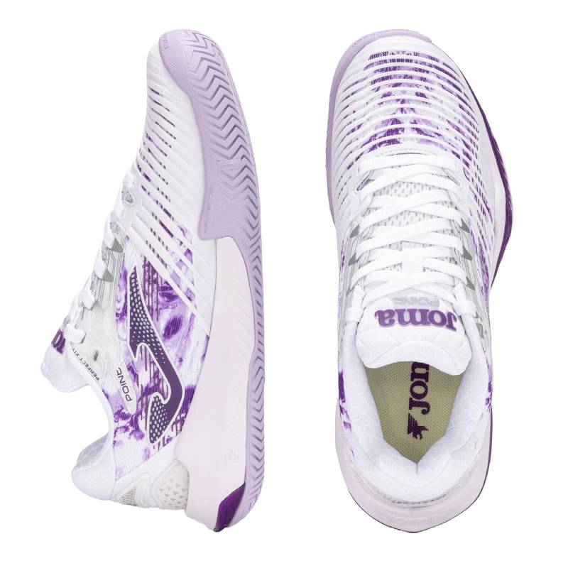 Zapatilla Joma Point Lady 2532 White Purple