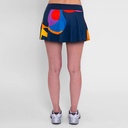 Falda Bidi Badu Twiggy Printed Wavy Azul Mix