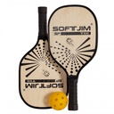 Pack Raquetas Madera Con Pelota Y Funda Pickleball