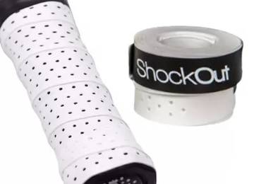 Overgrip Shockout X60 Blanco Perforado