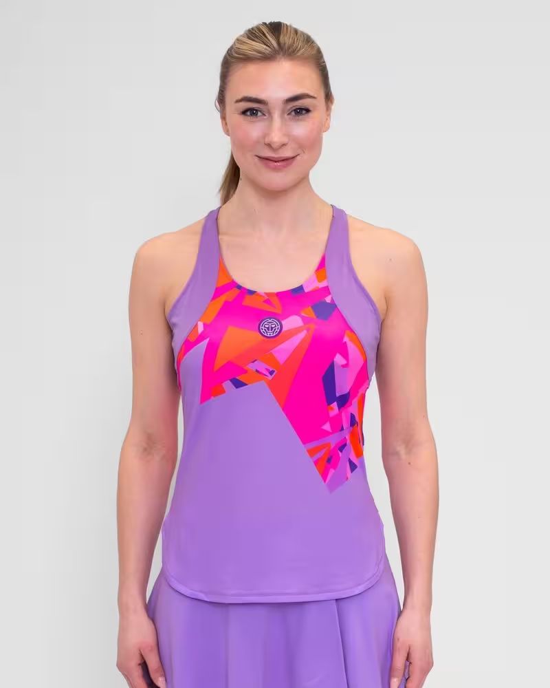 Camiseta Bidi Badu Spike Lila Rosa Mujer