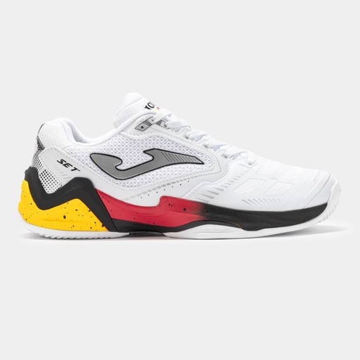 Zapatilla Joma Set Men 2402 Blanco Rojo