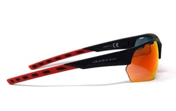 [102911] Gafa Addictive Javea C3 Negro/Rojo Mate